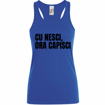 Canotta Donna CU NESCI,  ORA CAPISCI