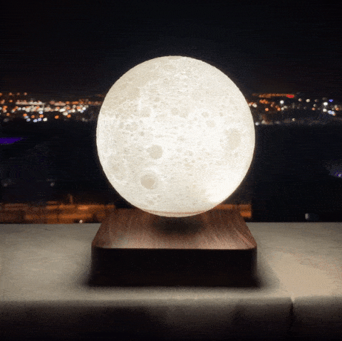 Levitating Moon Night Light