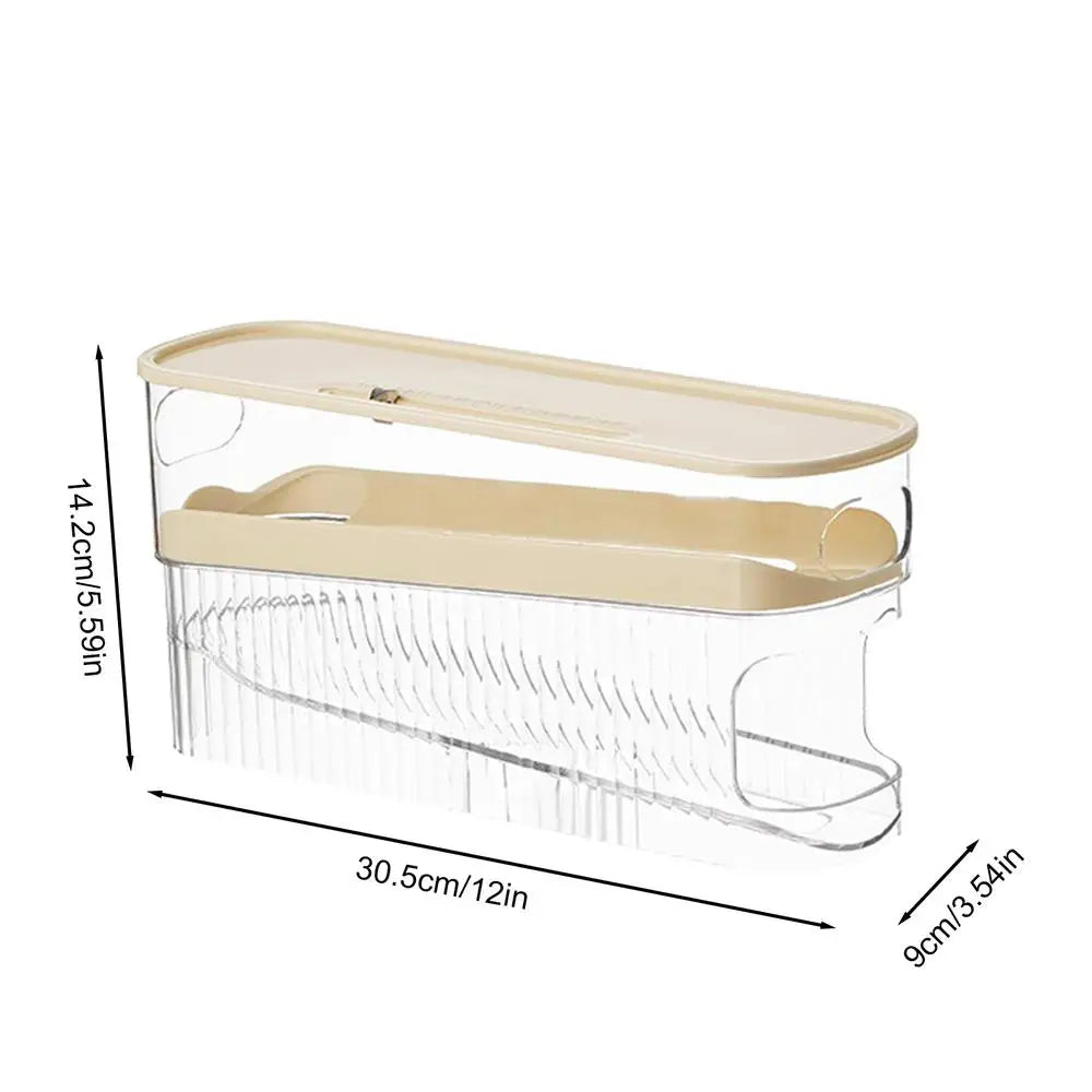 EggRoll Pro – Automatic Rolling Egg Dispenser & Fridge Organizer