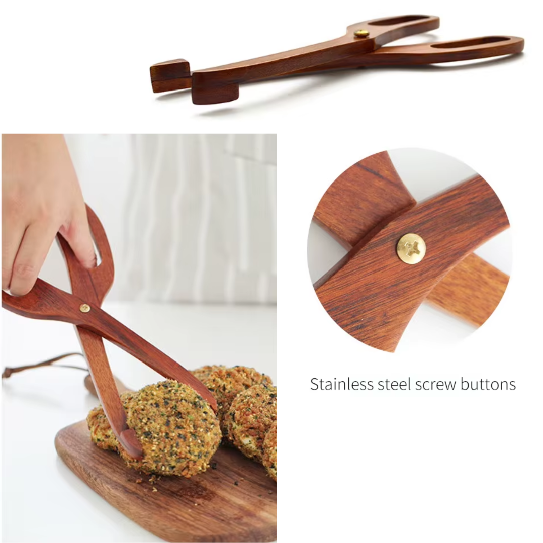 NaturaGrip Bamboo Tongs