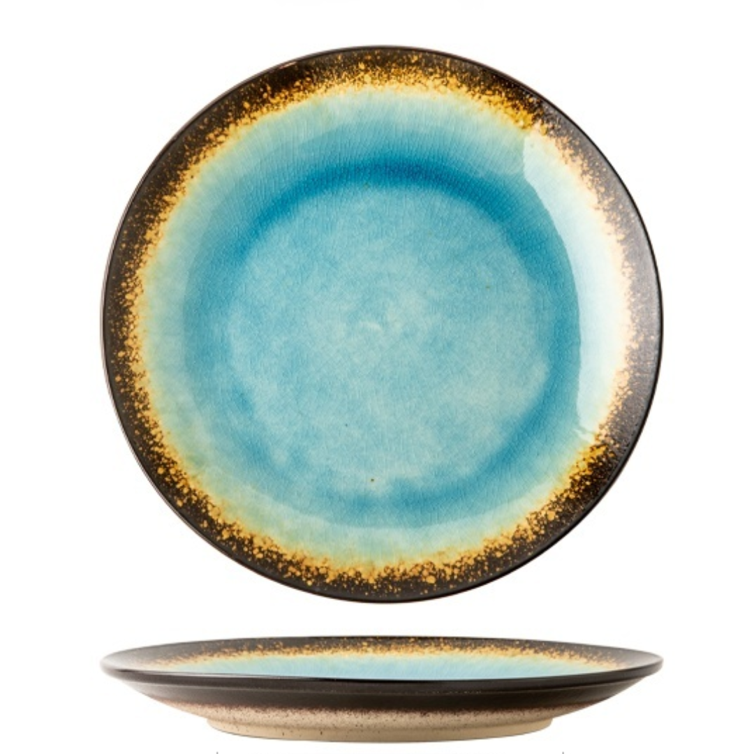 StoneLuxe – Retro Design Porcelain Dinner Plate