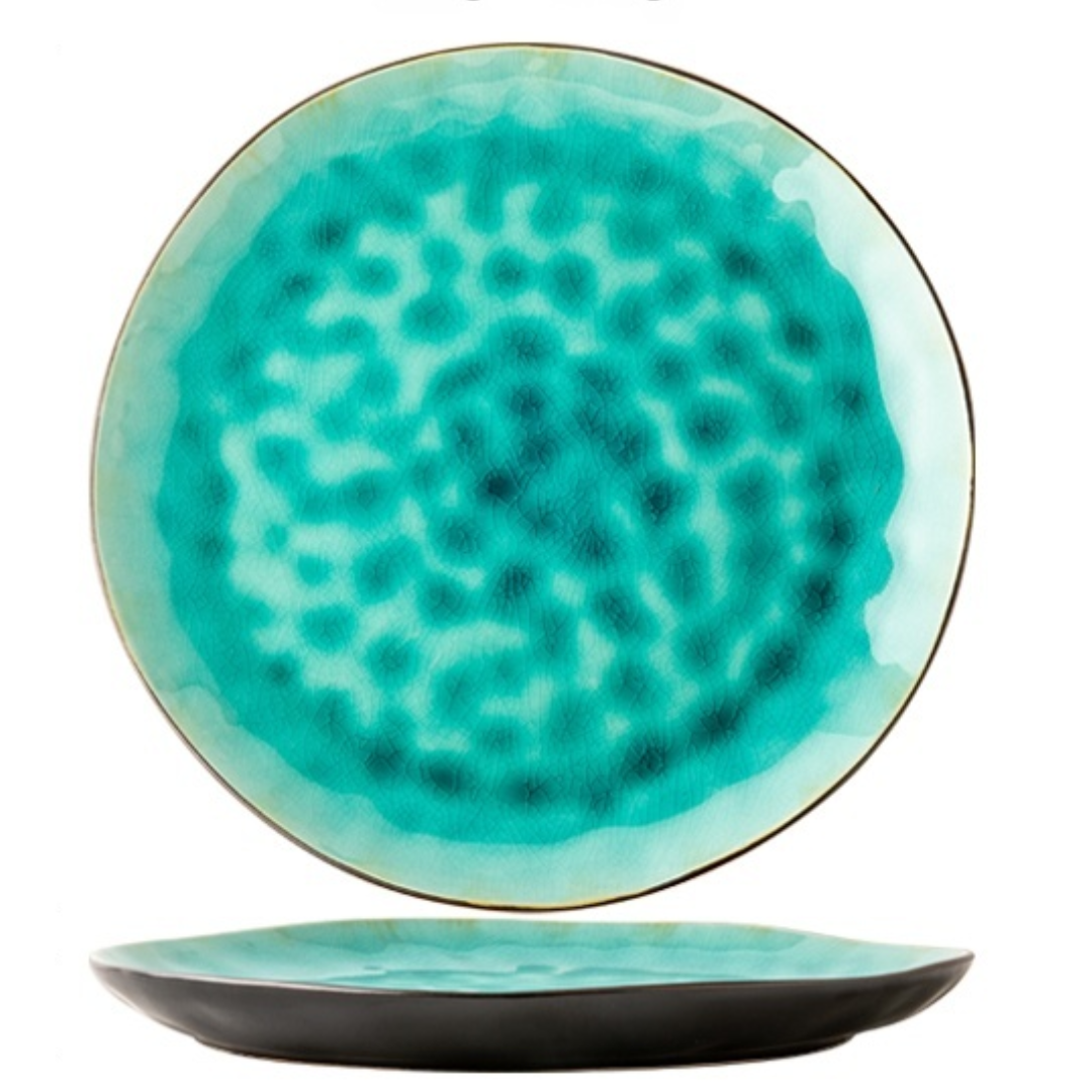 StoneLuxe – Retro Design Porcelain Dinner Plate