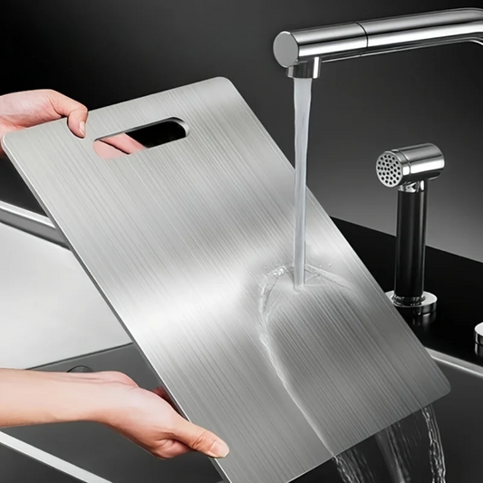 Chef’s Edge – Premium Stainless Steel Cutting Board