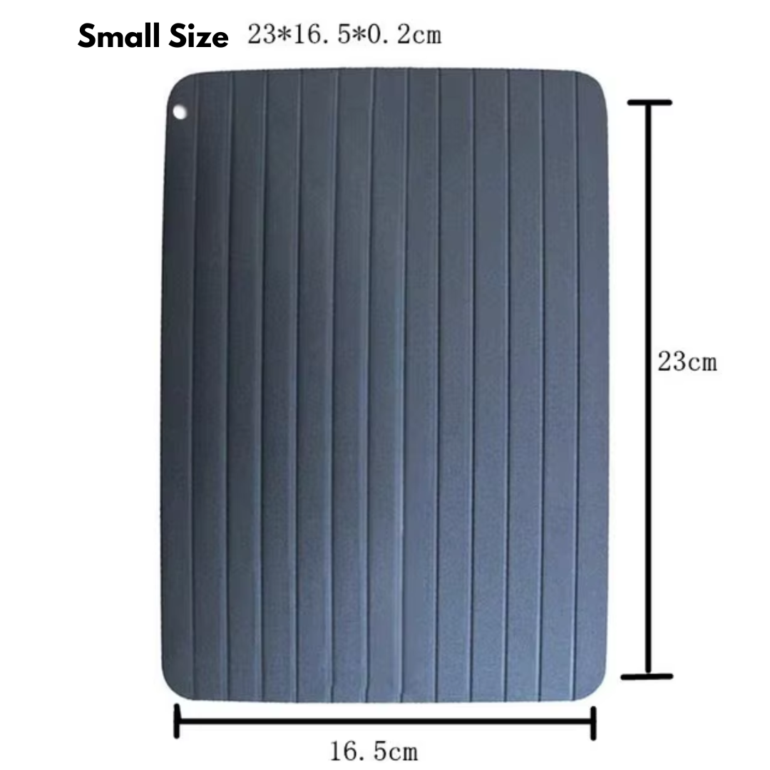 QuickThaw Pro – Rapid Defrosting Tray in Aluminum Alloy