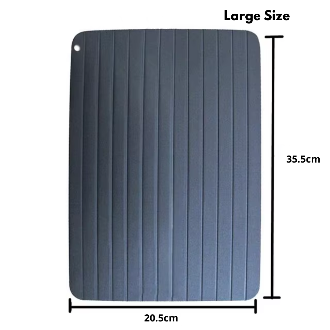 QuickThaw Pro – Rapid Defrosting Tray in Aluminum Alloy