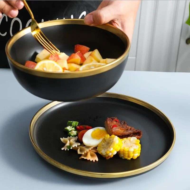 OroVivo Ceramic Dinner Set