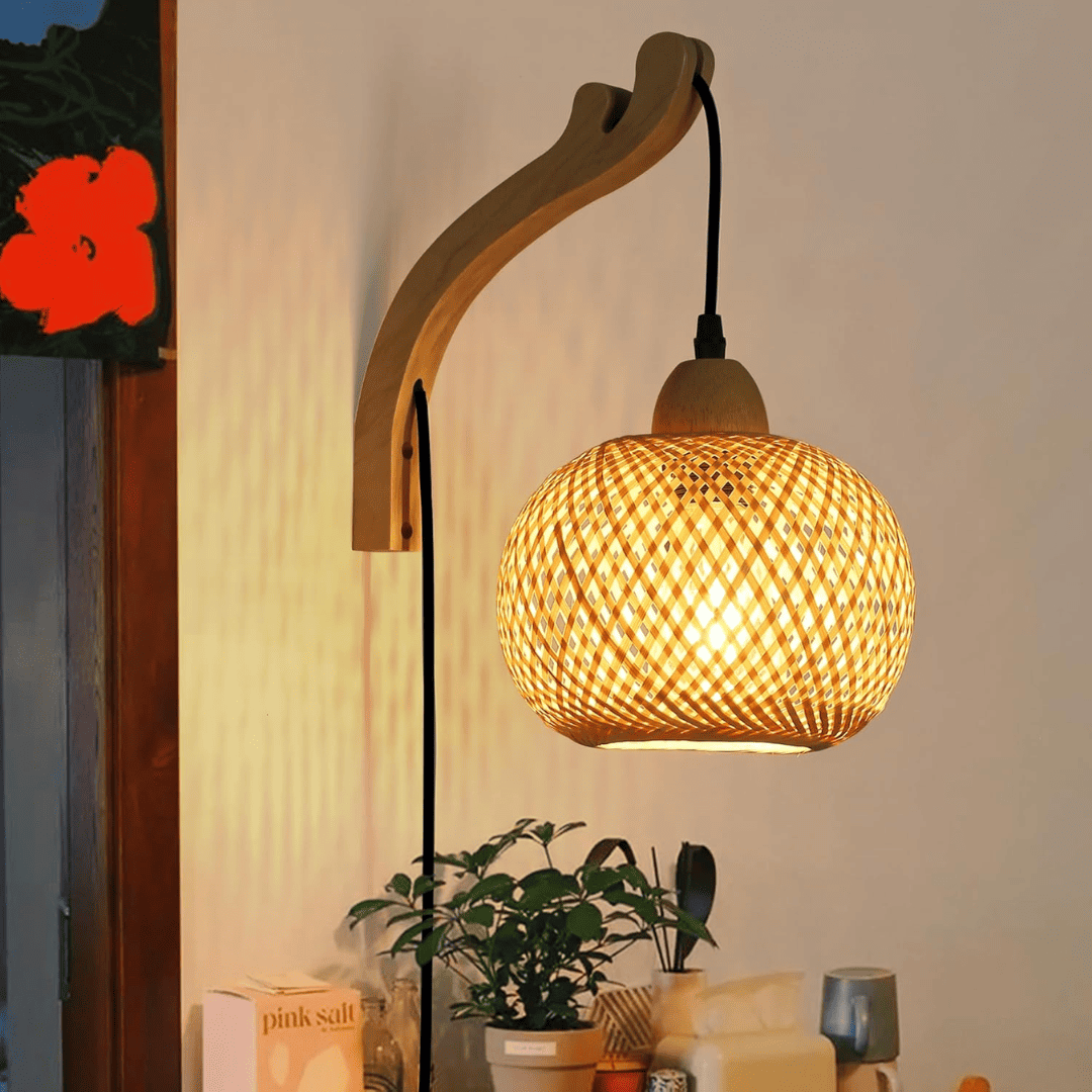 BambooLumi Lantern Wall Lamp