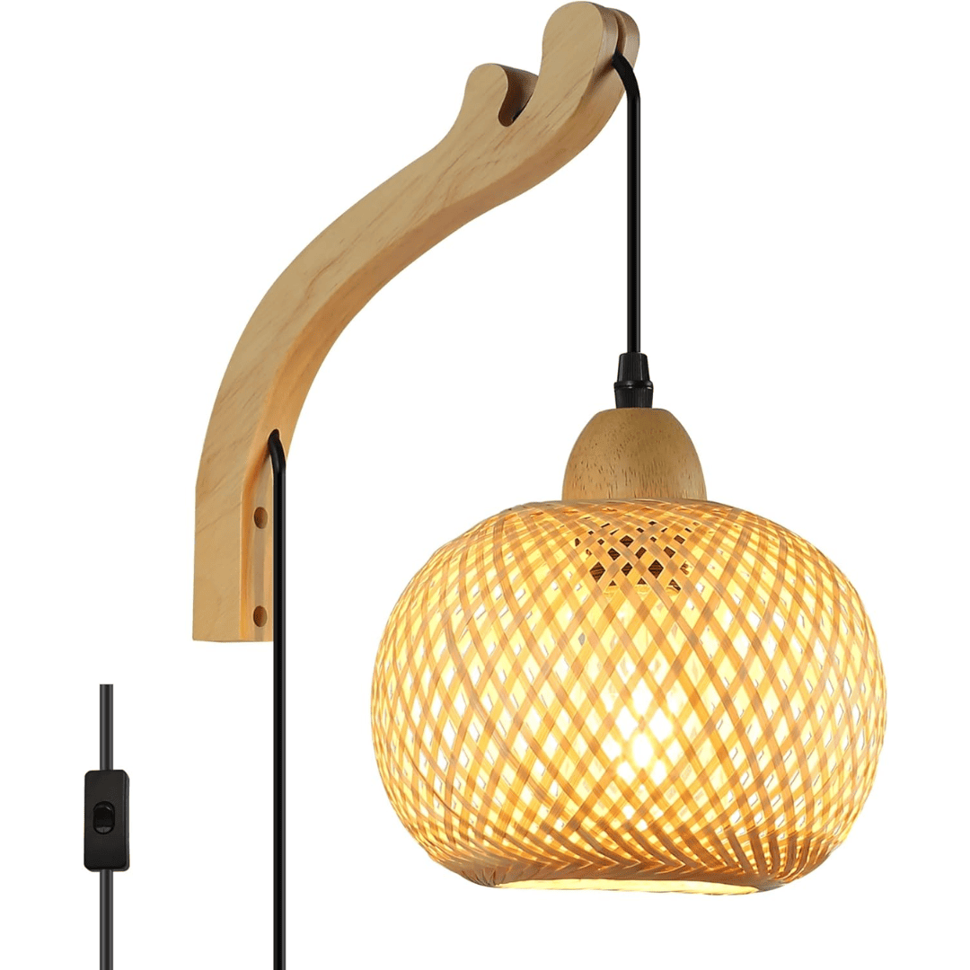 BambooLumi Lantern Wall Lamp
