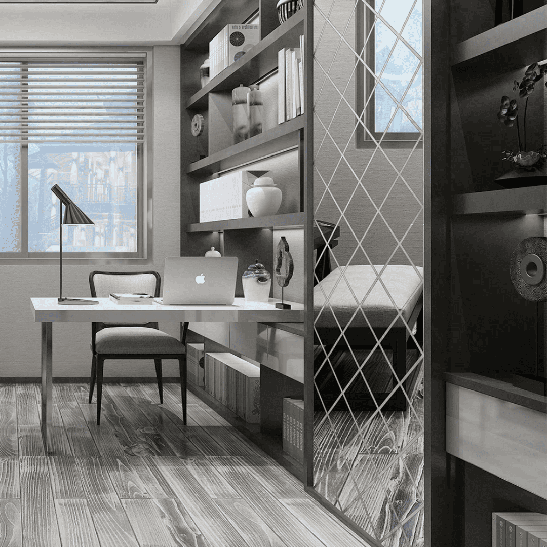 Diamond Illusion – 3D Acrylic Mirror Stickers