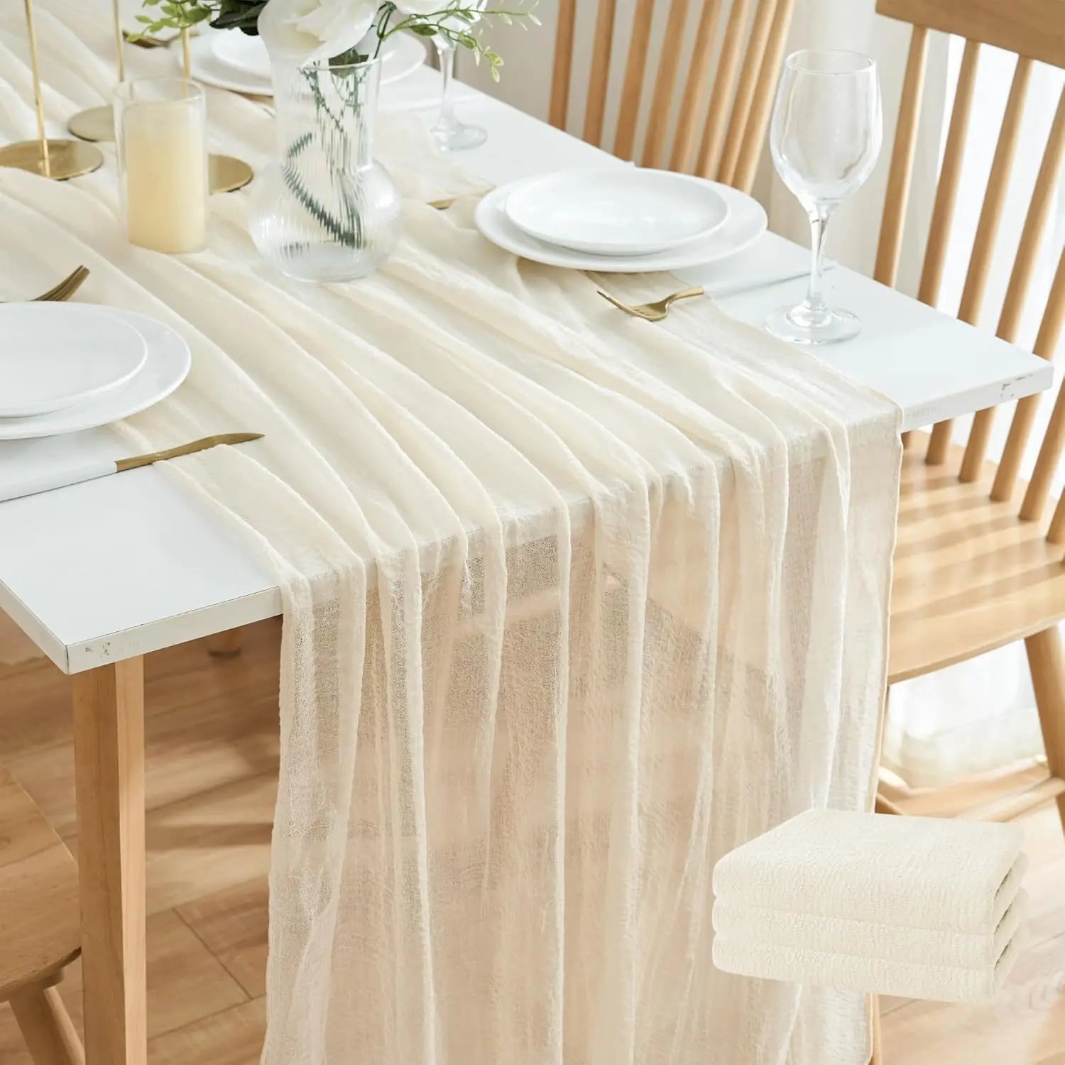 SageWeave™ – Bohemian Bubble Yarn Table Runner