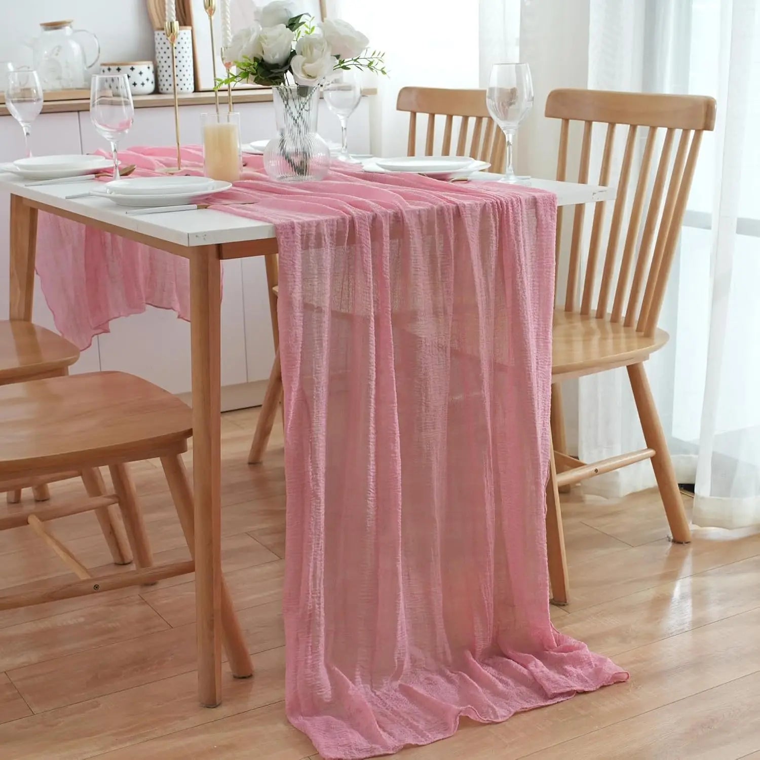 SageWeave™ – Bohemian Bubble Yarn Table Runner