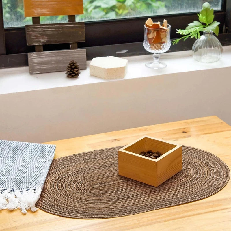 Braided Oval Placemats