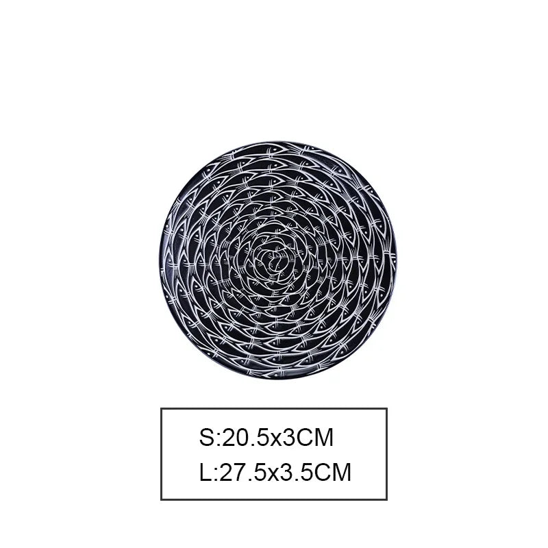 Sakana Japanese Ceramic Plate