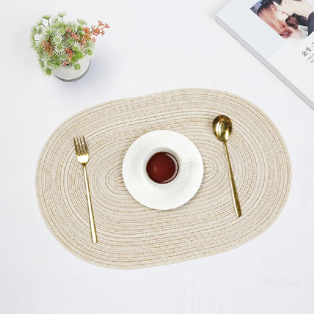Braided Oval Placemats