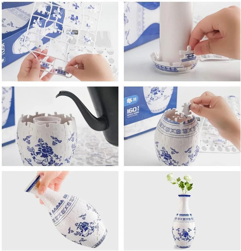 PuzzleBloom Design 3D Vase