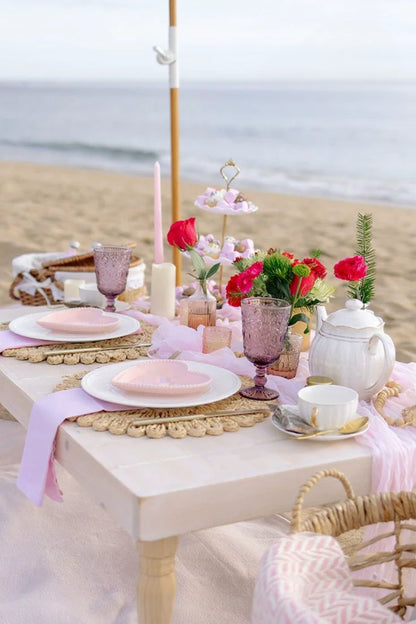Rustic Boho Table Mats – Natural Woven Rattan Placemats