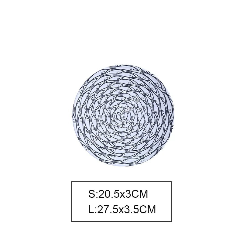 Sakana Japanese Ceramic Plate