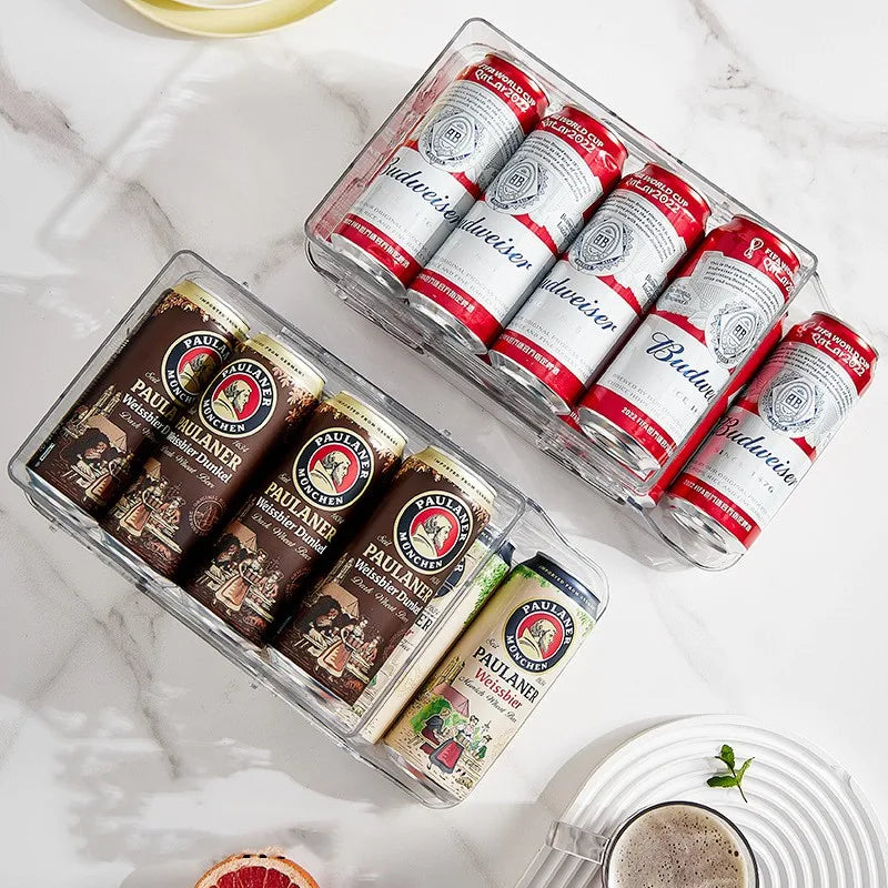 ChillRoll – Rolling Beverage Can Organizer for Fridge & Pantry