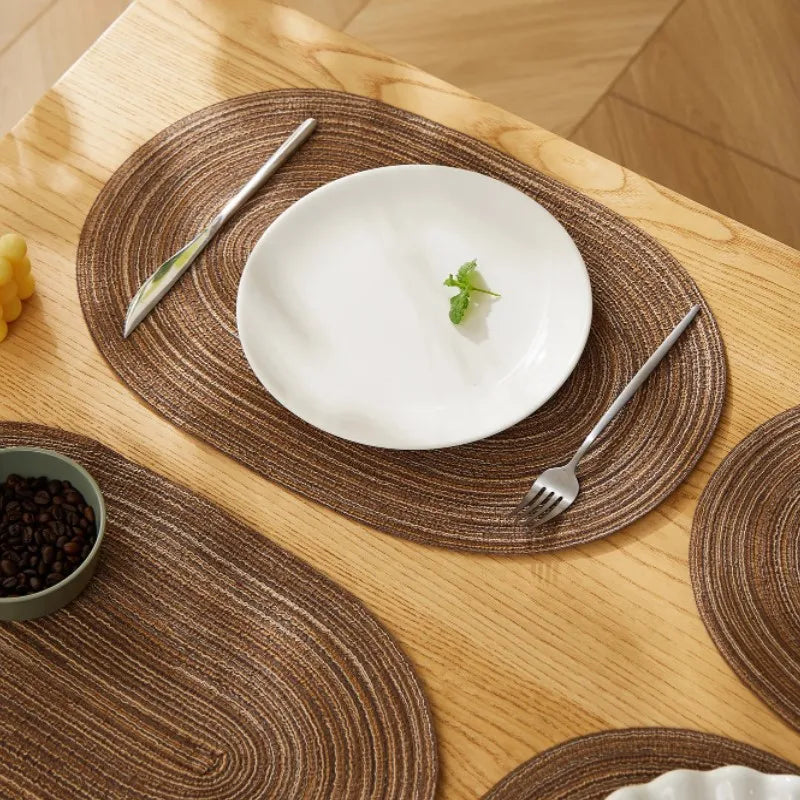 Braided Oval Placemats