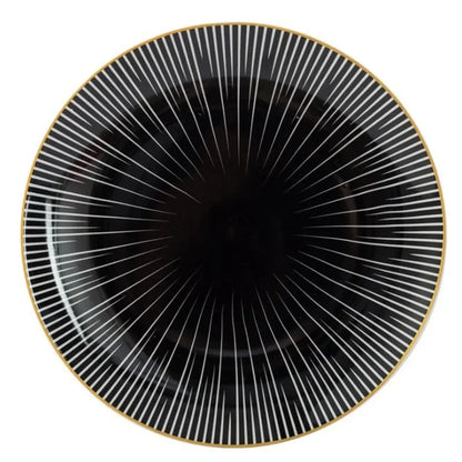 West Meal Plate – Geometric Porcelain Dining Dish