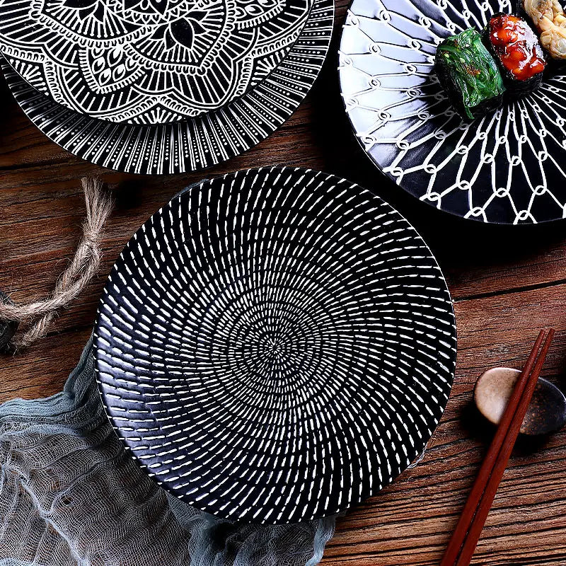 Sakana Japanese Ceramic Plate