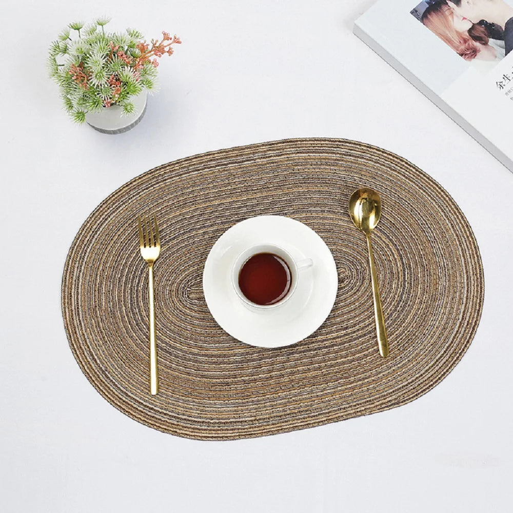 Braided Oval Placemats