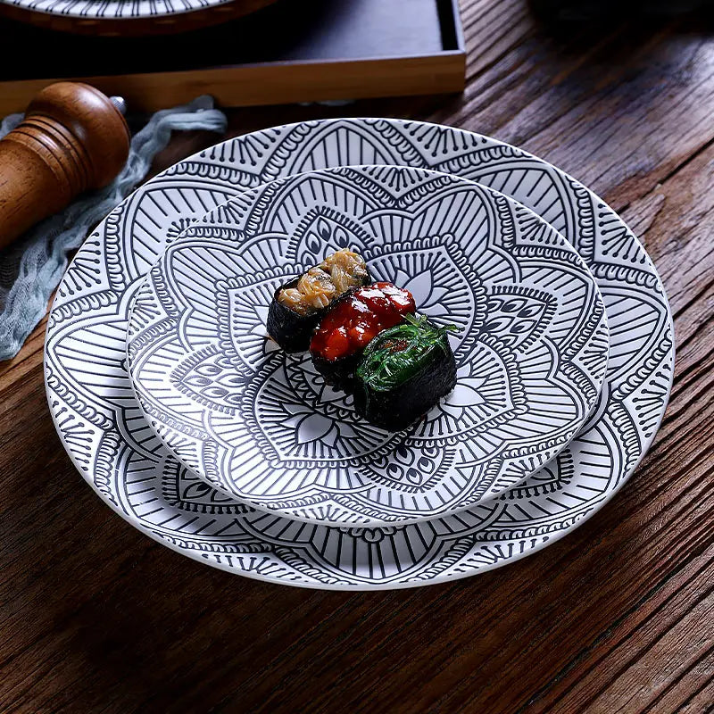 Sakana Japanese Ceramic Plate