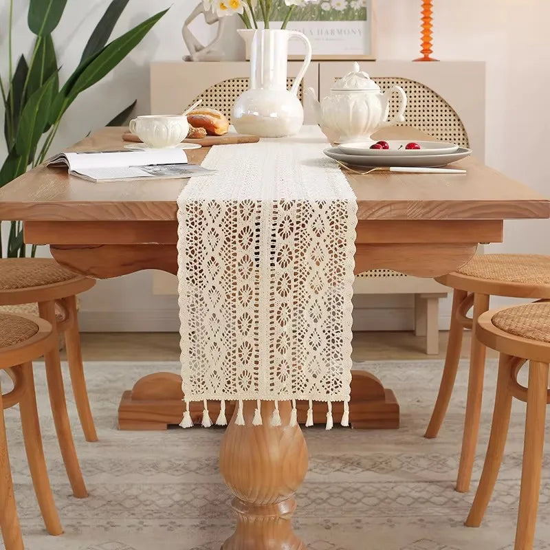 Artisan Crochet Table Runner – 24x180cm