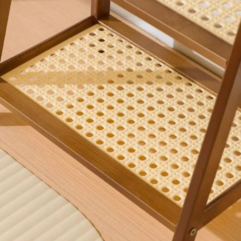 Rustico Duo – 2-Tier Bamboo Wood Counter Organizer