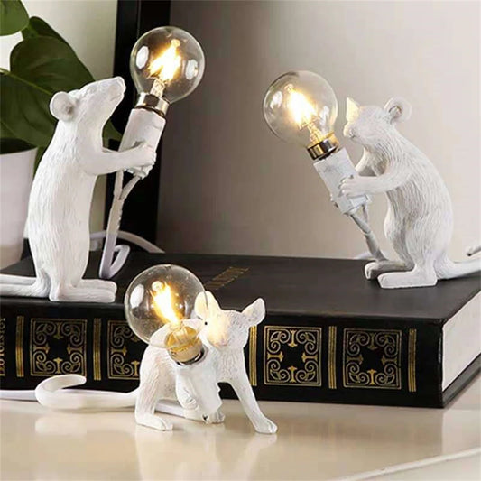 The Mice Trio – Stuart, Steven & Bob | Modern LED Resin Table Lamps