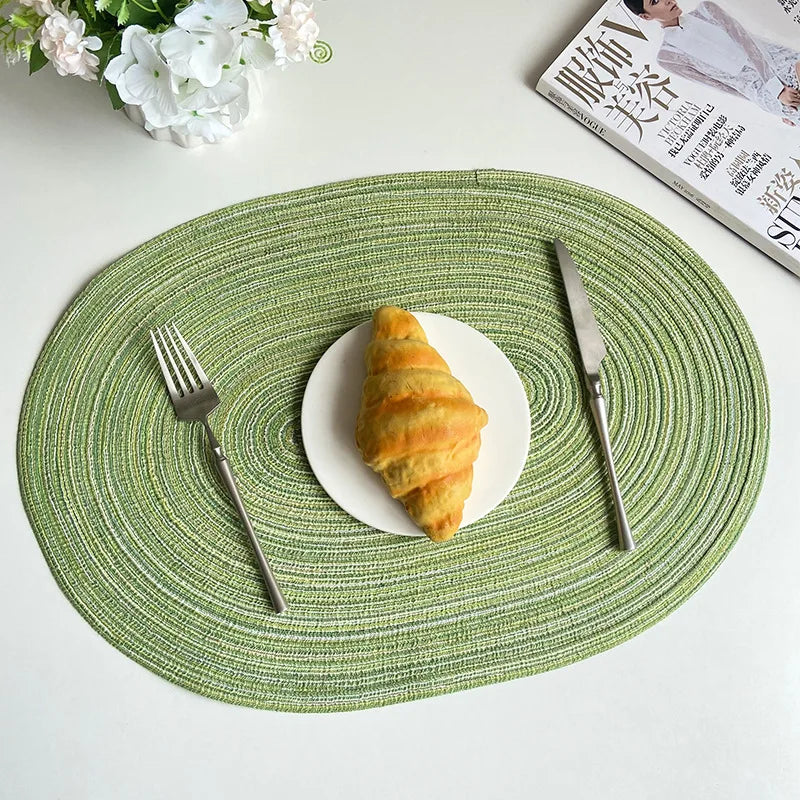 Braided Oval Placemats