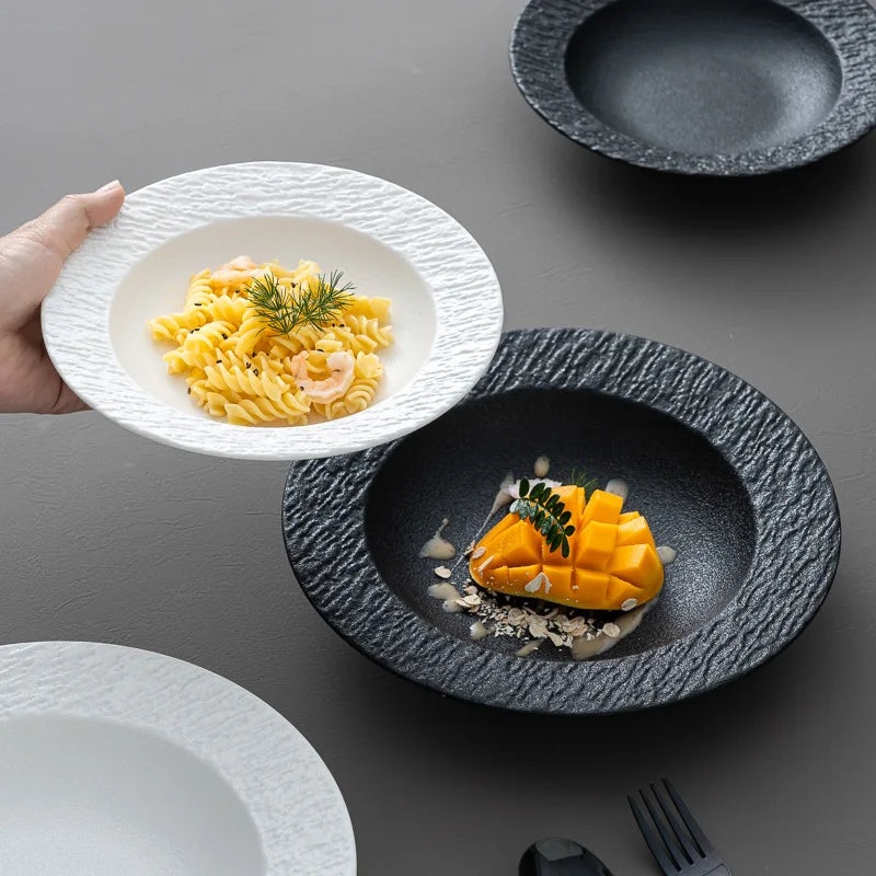 Bianco Nero Pasta Bowls