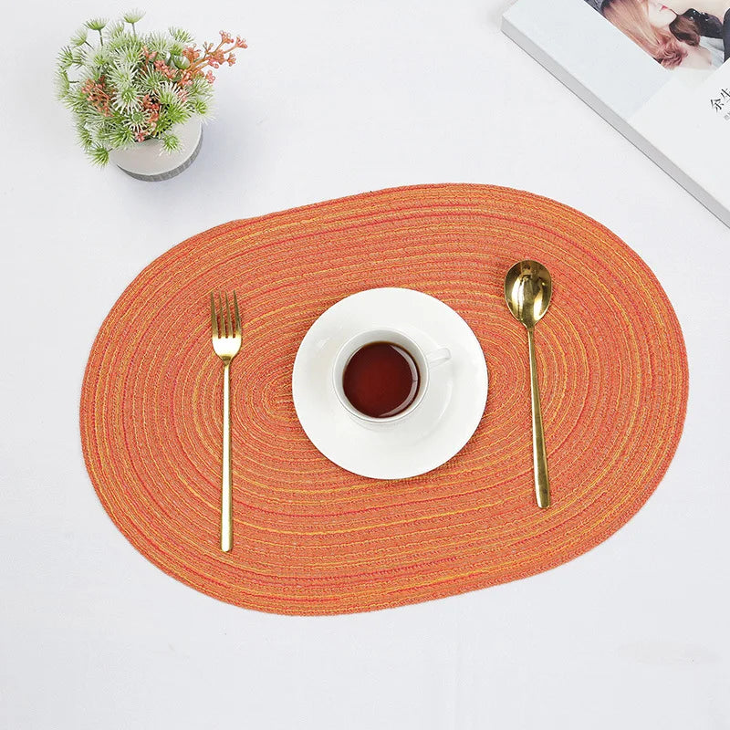 Braided Oval Placemats