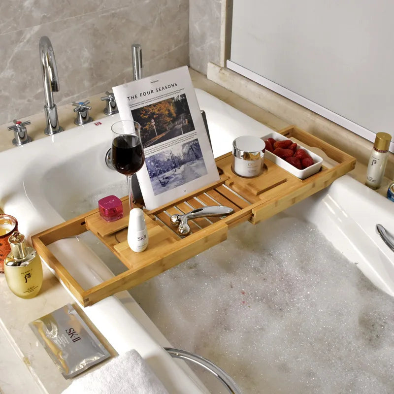 Elegance Bamboo Bath Tray 🇪🇺