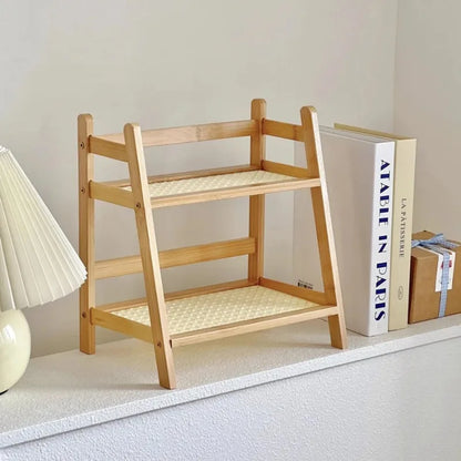 Rustico Duo – Wood Counter Organizer