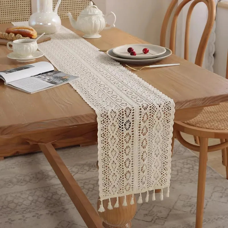 Artisan Crochet Table Runner – 24x180cm