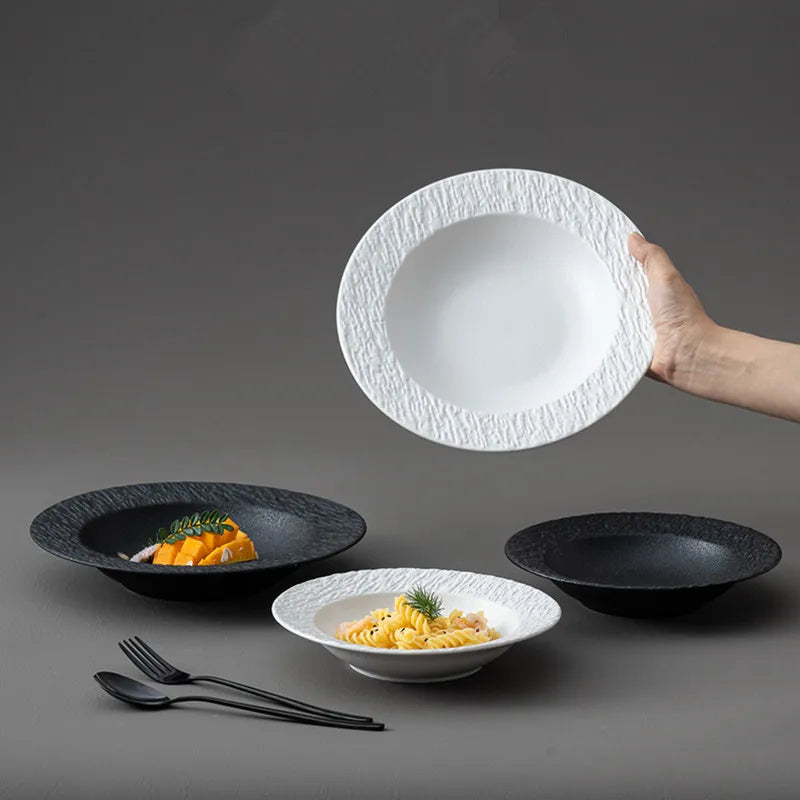Bianco Nero Pasta Bowls