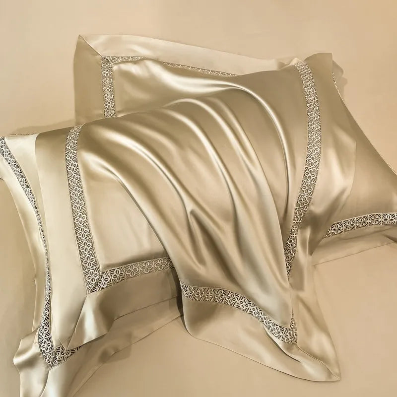 Oro Puro Bedding Set Eucalyptus Lyocell