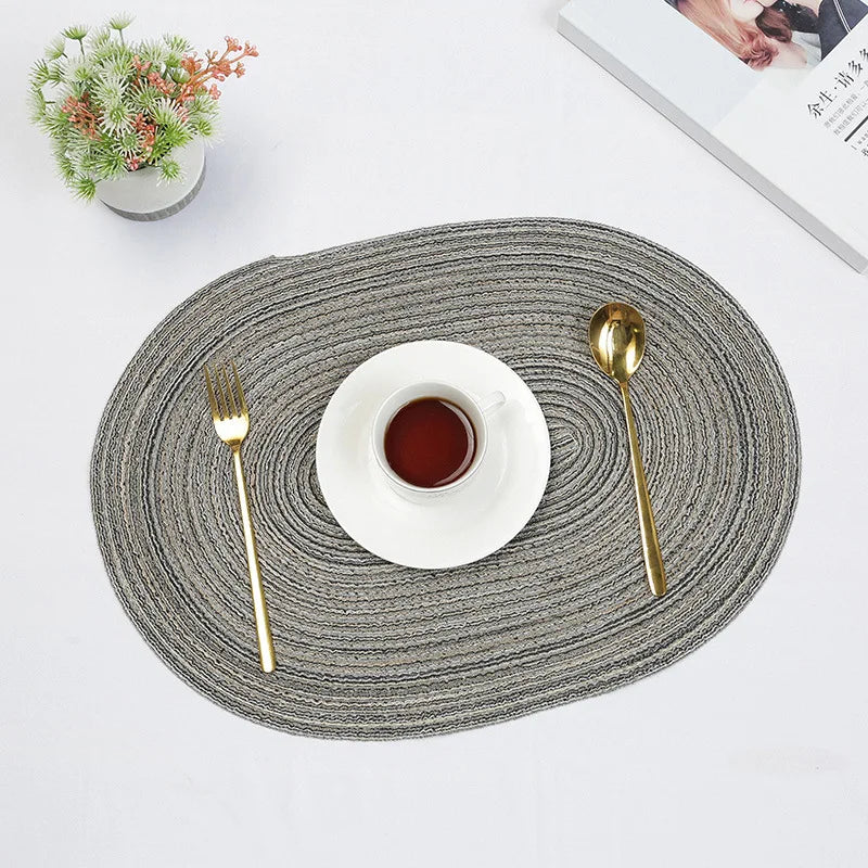 Braided Oval Placemats