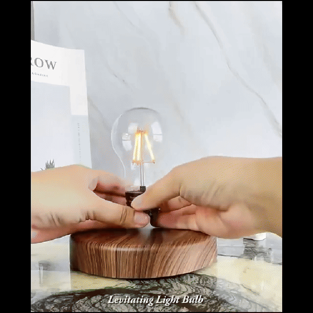 Magnetic Levitation Lamp
