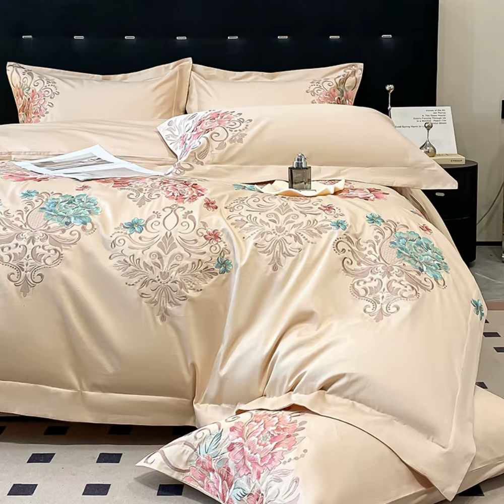 Elisa  Bedding Set 100% Cotton Chic Embroidery - New 2025