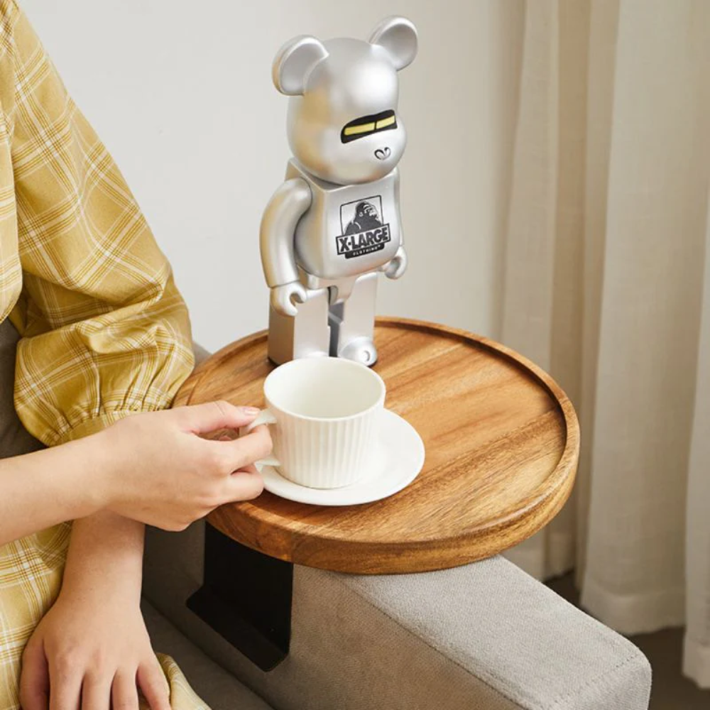 Modena Clip-On Sofa Tray - Elegant Armrest Organizer